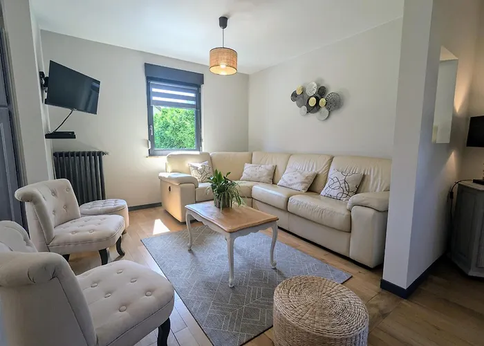 펜션 Spacieux, Confort Moderne, Jardin Paisible - Fr-1-589-695